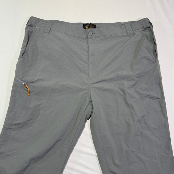 Orvis Trout Bum XXL Mens Gray Nylon Outdoor Hiking Fishing Pants‎ 44x30 - Picture 2 of 4